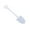 White, variant on Weloille 100 Pcs Plastic Ice Cream Spoons Mini Dessert Shovels Pudding Yogurt Spoons Shovel Shape Spoons for Potted Cake