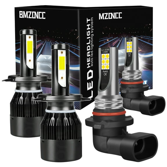 For Toyota Tacoma 2012 2013 2014 2015 LED Headlight High/Low   Fog Lights Bulbs