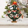 thumbnail image 2 of Christmas Decorations,Christmas Tree DIY Craft Kits - 3D Crafts Sets to Make Your Own Tree Combination Decorations With Elk,Gingerbread Man, Candy Stickers for Home Activities, 2 of 5