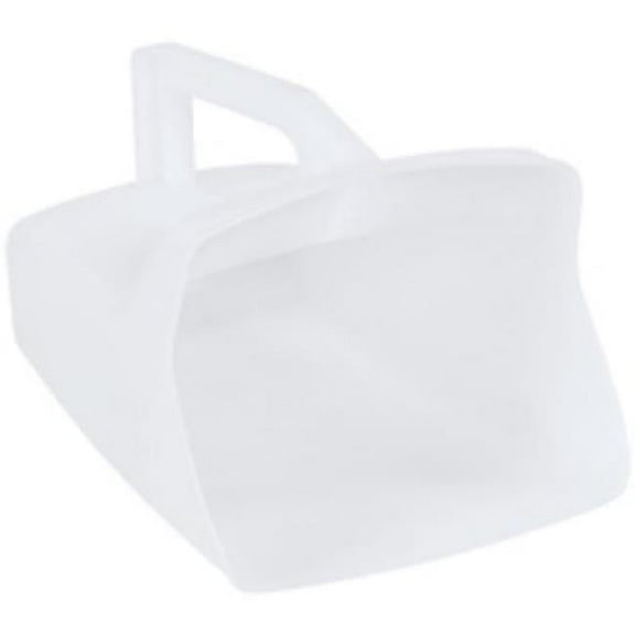 Partners Brand RUB275 64 oz Utility Plastic Scoop, White