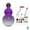 Purple, variant on Winkeabuy Portable Gourd Sports Water Large Capacity 2024 New Outdoor Travel Wine J9B6 Day Valentines Water Gift,