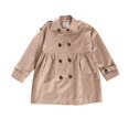 thumbnail image 3 of Stylish Girls Trench Coat Lightweight Windbreaker For Kids – Water Outerwear For Everyday Wear (Khaki), 3 of 3