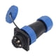 thumbnail image 5 of Conector de enchufe a prueba de agua 380V 45A IP68 Conector de alimentación de aviación sin soldadura a prueba de agua 7 pines, diámetro de contacto 2,8 mm / 0,11 pulgadas, 5 of 14