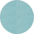 thumbnail image 1 of Ahgly Company Machine Washable Indoor Round Transitional Deep-Sea Green Area Rugs, 5' Round, 1 of 7