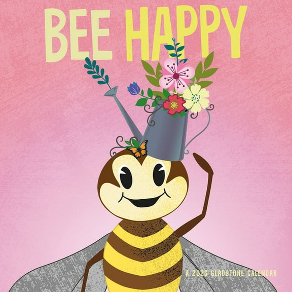 Bee Happy: 7x7 Mini, (Paperback)