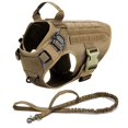 thumbnail image 1 of Large Dog Collar Military Dog Harness And Leash Set Pet Training Vest Tactical German Shepherd K9 Harnesses For Small Dogs ShopWise Round, 1 of 21