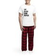 thumbnail image 5 of CafePress - Eat Sleep Game Repeat Pajamas - Men's Light Loose Fit Cotton Pajama Set, 5 of 7