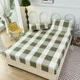thumbnail image 4 of 200x220cm Washed Cotton Full Enclosure Bedspread Three-piece Set  Home Bedroom Hotel Bedding Bettbezüge und Kopfkissenbezüge, 4 of 6