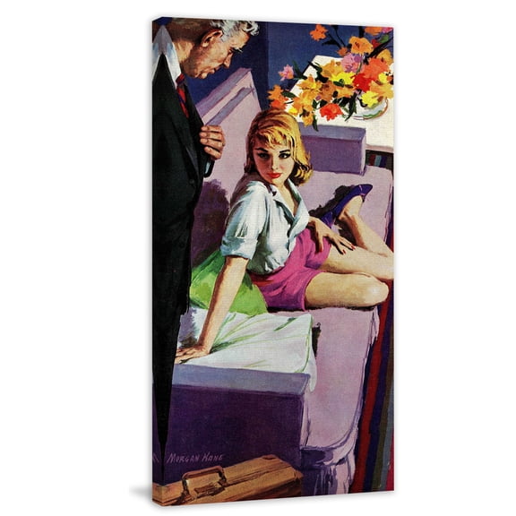 Marmont Hill Inc Marmont Hill - A Matter of Infidelity by Morgan Kane Painting Print on Canvas - Multi-color