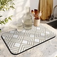 thumbnail image 3 of Extra Large Coffee Drying Mat for Kitchen Counter, 19.5x12in Made from Highly Absorbent Diatom Mud, Ideal for Drying Dishes, Utensils, Pots and Pans, 3 of 7