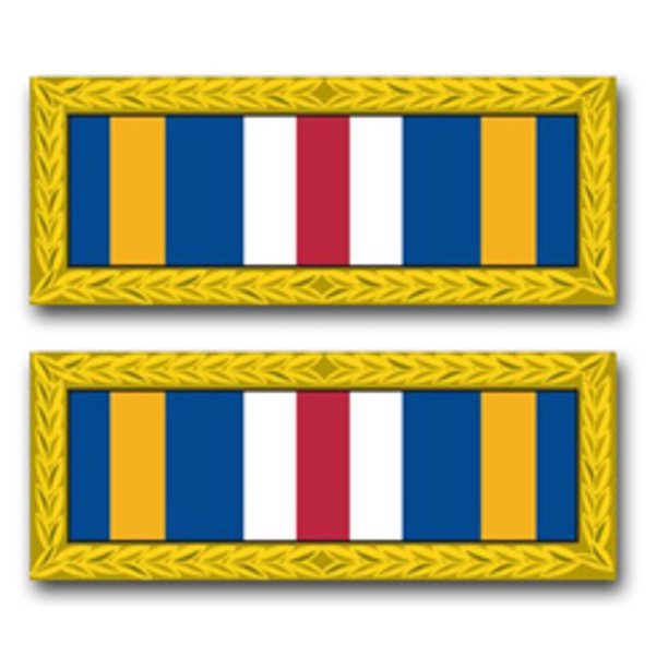 3.8 Inch Army Joint Meritorious Unit Award Ribbon Vinyl Transfer Decal