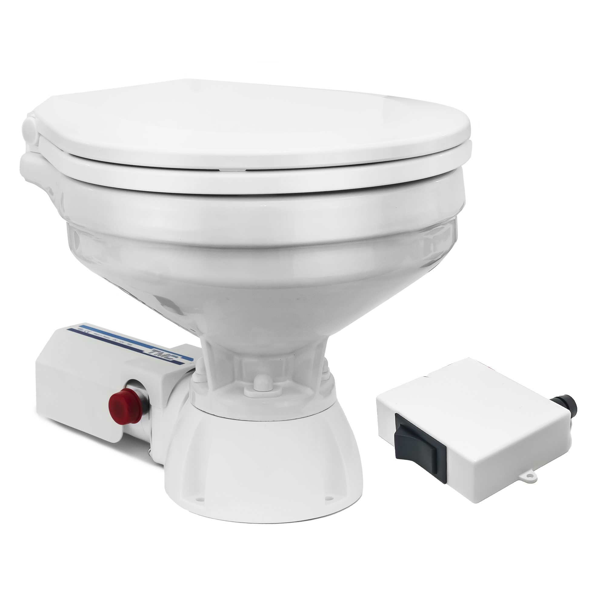 Five Oceans TMC Marine Electric Toilet w/ Large Bowl, 12V FO1560