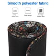 thumbnail image 3 of Long Mouse Pads for Desk,Colorful Skull Flower Pattern Desk Mats on Top Of Desks, Desk Mouse Pad Extra Large with 3mm Non-Slip Base and Stitched Edge for Gaming,Office,Work,Home 47.3"x23.6", 3 of 6