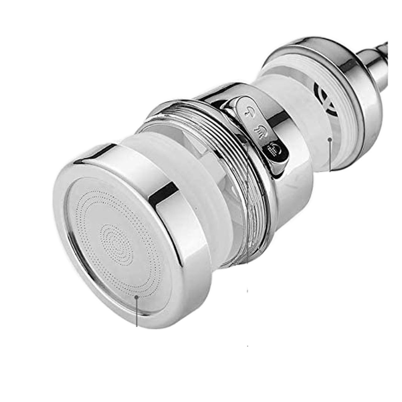 Swivel Kitchen Faucet Aerator Adjustable Dual Mode Sprayer Filter Diffuser Water Saving Nozzle Bath Faucet Connector ,Easy to Use