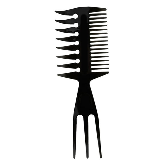 Yinanstore Men' Styling Comb, Accessories Wide Texture Hairdressing Hair Brushes for Slicked Back Hairstyle Barber Stylists , Upgraded Fork Comb, Other
