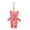 Pink, variant on Cute Cartoon Cat Keychain Plush An1ma1 Speech1ess Cat Pendant Ornament Keyring Bag Charm Backpack Decor Car Keys Holder