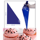 thumbnail image 2 of Nvzi 2 rollos (60 piezas en total) de manga pastelera desechable rosa de 25 x 52 cm, apta para uso alimentario, ideal para repostería casera y elaboración de pasteles de boda., 2 of 5