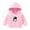 Pink, variant on Edvintorg 2-6 Years Winter Jacket for Kids Boy Dinosaur Cartoon Print Hooded Pullover Tops Sweatshirt Kids Clothes Girls Fall Jacket Long Sleeve Sweatshirts Coat