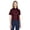 BURGUNDY, variant on Core 365 Optimum Ladies' Short Sleeve Twill Shirt Button Down 78194