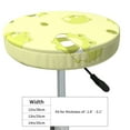 thumbnail image 2 of Goofa Cute Frog3 Printed Stool Covers Round, Waterproof Round Bar Stool Covers Anti-Slip Round Bar Stool Seat Cover with Elastic Bands Durable -, 2 of 7