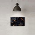 thumbnail image 4 of JRXY Iron Art Painting 12*8in Gold and Blue Abstract Art 12x8in, 4 of 6