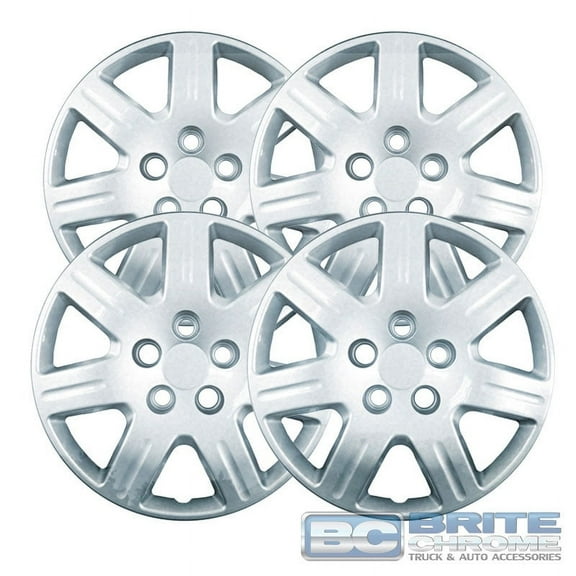 Wheel Skins for 2006-2011 Honda Civic (Silver 4pc 16-inch 7 Spoke)
