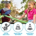 thumbnail image 6 of Lifetime Children's 5.5 ft. H x 11 ft. W Climbing Dome, Mantis Green, Bronze (90951), 6 of 13