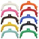 thumbnail image 1 of Jumpingount 10Pc Wallet Coin Bag Kiss Clasp Purse Making Lock Arch Craft DIY Metal Frame Bolsas de mensajero y de hombro, 1 of 1