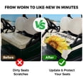 thumbnail image 4 of Golf Cart Seat Covers for 2 Seater,Sunflowers Microfiber Cart Seat Towel Blanket,Farmhouse Bees Vintage Sunshine Summer Absorbent Breathable Non Slip Bench Seats Protector for Golf Course 51"x31", 4 of 9