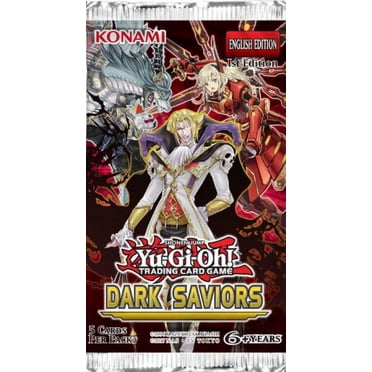 Yu-gi-oh Booster Dark Saviors Yu-Gi-Oh TCG: Dark Saviors Booster Display - 24 Paquets 5 Cartes | Cartes Monstres Horreur Carte Collection Jeu-952225