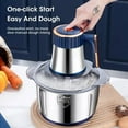 thumbnail image 4 of 5L Electric Meat Grinders Food Crusher Stainless Steel Multifunctional Slicer, 4 of 6