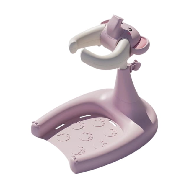Soporte De Ducha Para Bebés, Soporte Para Lavarse Las Nalgas, Para Bebés Recién Nacidos, Color Rosa