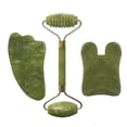 thumbnail image 3 of Set de masajeador facial Natural Jade Roller Guasha Tool HUOGUO, 3 of 5