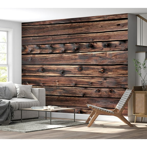 Tiptophomedecor Background & Patterns Wallpaper Wall Mural - Wooden Warmth