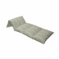 thumbnail image 4 of Birch Floor Pillow Lounger Cover, Tree Branches Vintage Bohemian Contemporary Illustration of Nature, Nap Mat Printed Fabric Case for 5 Pillows, 88" x 27", Pale Yellow and Warm Taupe, by Ambesonne, 4 of 5