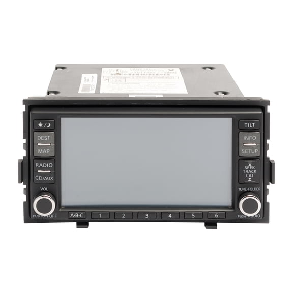 Restored 20082009 Nissan Altima AM FM Radio Navigation w 6 Disc CD MP3 Player 25915JA00B (Refurbished)