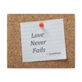 thumbnail image 6 of Scripture Walls Love Never Fails Pin 1 Corinthians Bible Verse Canvas Christian Wall Art Ready to Hang Unframed, 6 of 7