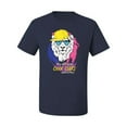thumbnail image 2 of Funny Lion Tiger King Hey All You Cool Cats and Kittens | Mens Animal Lover Graphic T-Shirt, Navy, X-Large, 2 of 3
