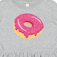 thumbnail image 4 of Inktastic Pink Donut with Sprinkles Girls Toddler Dress, 4 of 5