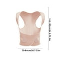 thumbnail image 3 of Adjustable Posture Corrector Belt - Invisible Back Support Strap Breathable Waist Trainer Spine Alignment Aid Gym Office Wear(Xxl), 3 of 6