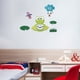 thumbnail image 5 of Reloj silencioso caprichoso para la decoración de la habitación de los niños, arte mural de dibujos animados de animales para el cumpleaños de los niños, 5 of 8