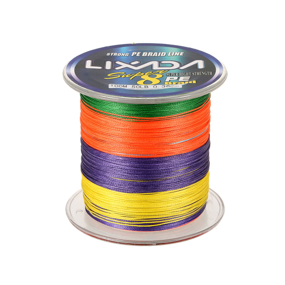 Leader Super Strong Fishing Line S0W7 Details about   Lixada 100M 50 LB Braided Fishing Lines