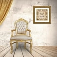 thumbnail image 3 of Hakimipour, Tiffany 15x15 Gold Ornate Wood Framed with Double Matting Museum Art Print Titled - Vintage Keys II, 3 of 4