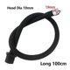 thumbnail image 1 of 25 to 200cm Douche Silicone Bidet Enema Syringe Anal Shower Cleaning Head Set Nozzle Tip Faucet Attachment Bathroom Accessories, 1 of 5