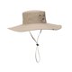 thumbnail image 3 of Sombrero de cubo Yuyangstore Impermeable Pescador Caqui Sombrero de protección solar, 3 of 8