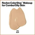 thumbnail image 2 of Revlon Colorstay Liquid Foundation Makeup For Combination/Oily Skin Spf 15, Longwear Medium-Full Coverage With Matte Finish, Buff (150), 1.0 Oz, 2 of 3