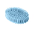 thumbnail image 1 of Cepillo de baño de silicona para champú, cepillo de baño doméstico para adultos y niños, cepillo de doble exfoliación, cepillo de masaje para el baño, 1 of 2