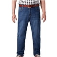 thumbnail image 2 of Pantalones largos de moda para hombre, con lazo elástico, ajustados, de pierna recta pequeña, 2 of 7