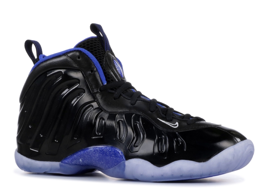black white hyper royal foamposite