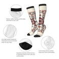 thumbnail image 3 of Pofeuu Fashion Tatreez1 Print Stockings, Adult Running Hiking Socks for Youth and Adult, 3 of 6